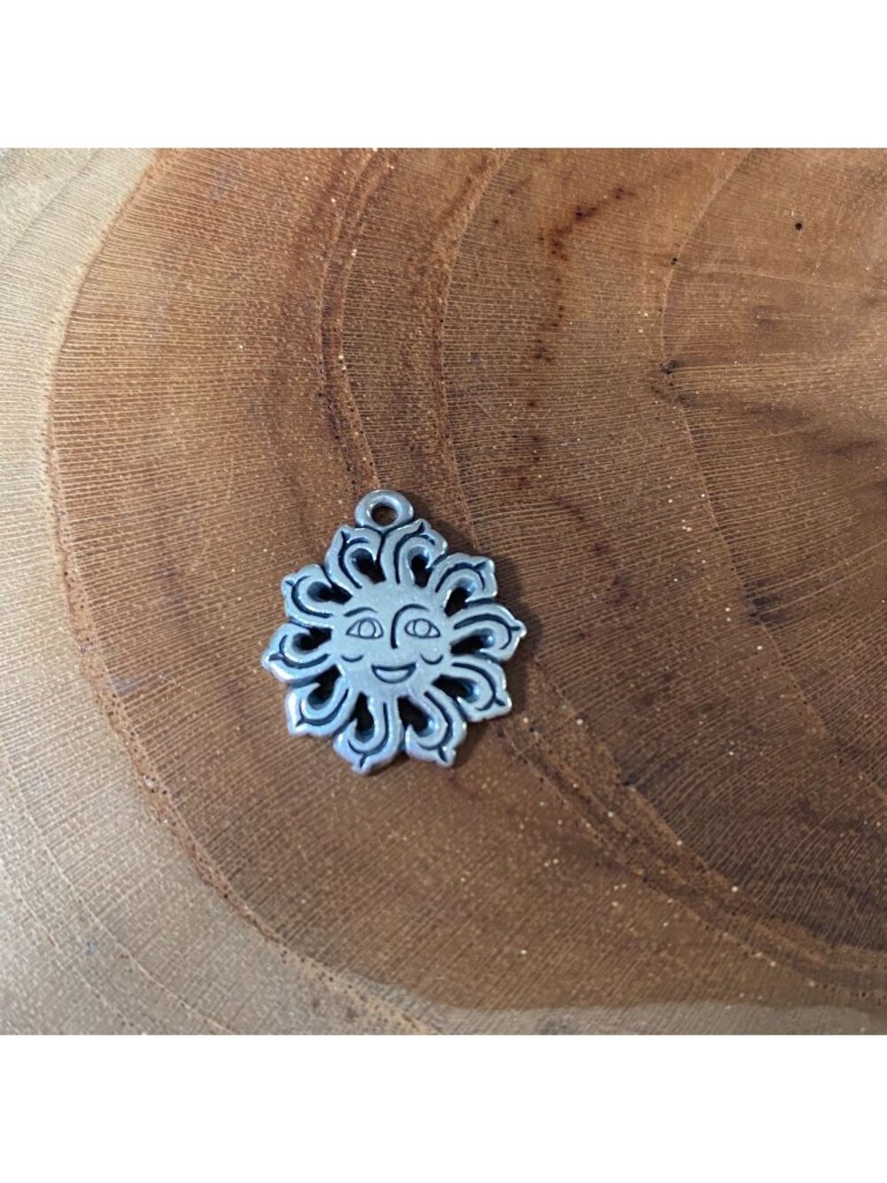 RETIRED James Avery Sunbeam Charm, Sterling Silver
